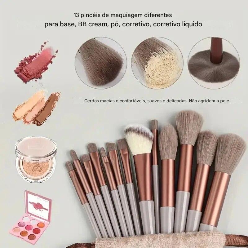 Kit Pincéis Make Pro