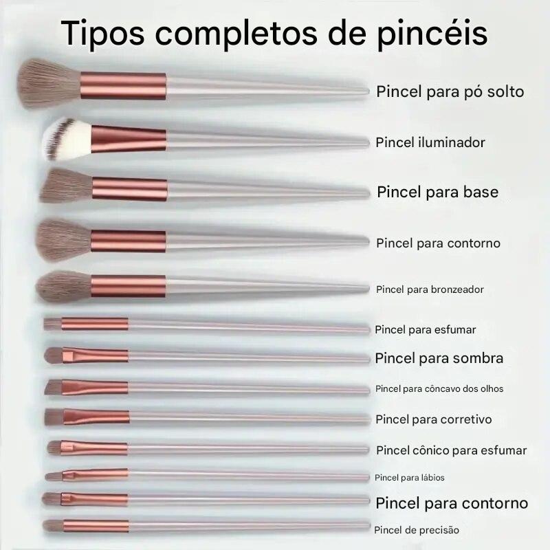 Kit Pincéis Make Pro